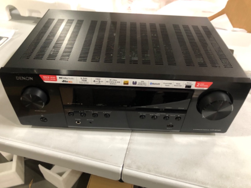 Photo 5 of Denon AVR-S570BT (2022 Model) 5.2 Channel AV Receiver 