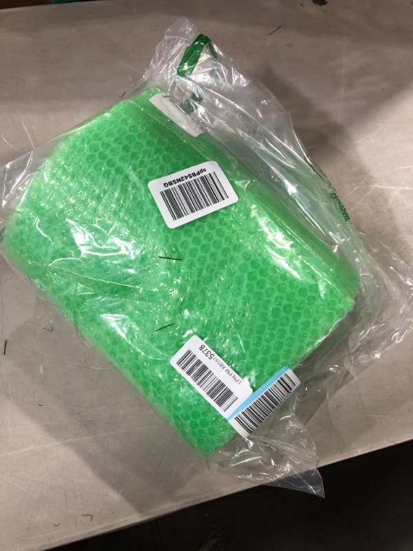 Photo 2 of uBoxes Small Bubble Green Wrap - 60' x 12" Wide perforated every 12",BUBBSMA12GRE