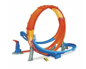 Photo 2 of Hot Wheels Massive Loop Mayhem Battery Operated Track Set for Kids Ages 5 and Up