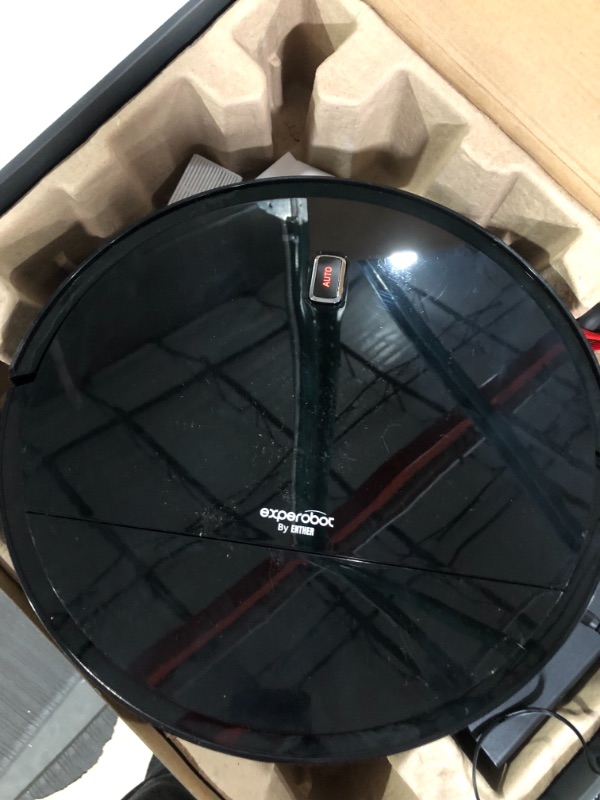 Photo 2 of [USED] Enther Robot Vacuum Cleaner,- Black