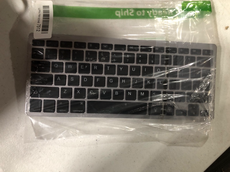 Photo 2 of Bluetooth Keyboard for Mac, OMOTON Compact Wireless Keyboard 