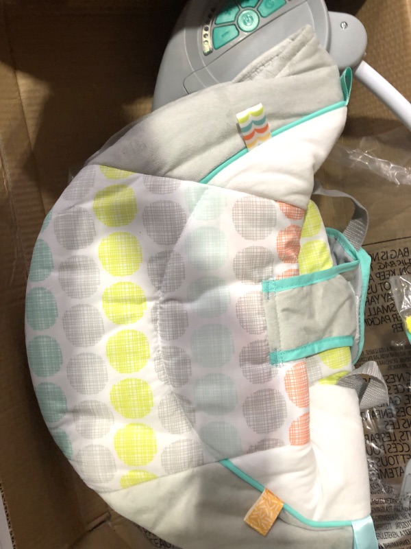 Photo 1 of Bright Starts Whimsical Wild Portable Compact Automatic Deluxe Baby Swing with Music 