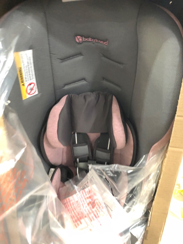 Photo 2 of Baby Trend Trooper 3-in-1 Convertible Car Seat, Cassis Pink