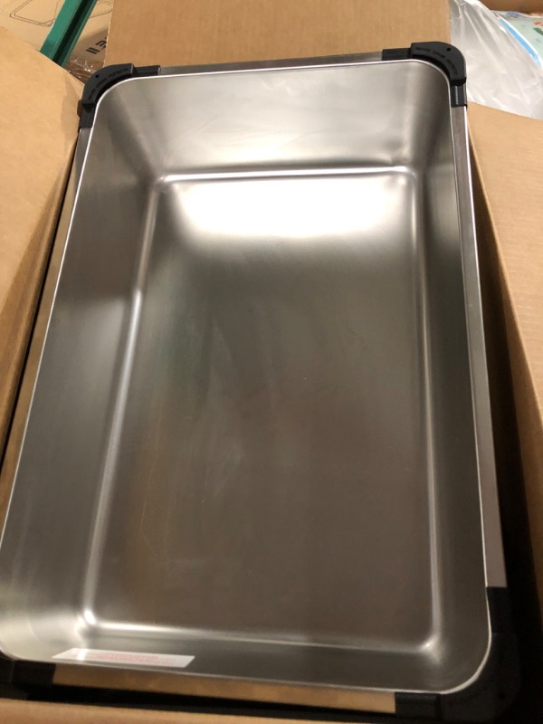 Photo 3 of ***SEE NOTES***iPrimio Ultimate Stainless Steel Cat XL Litter Box - 1 Pan With Enclosure