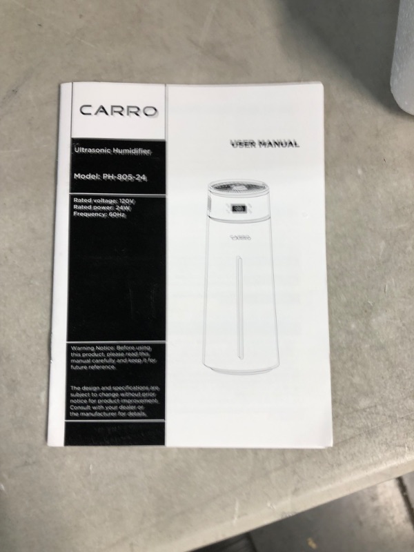 Photo 4 of (PARTS ONLY)SEE NOTES / Smart Humidifiers for Large Room (8L), WiFi Voice Control, Works with Alexa/Google/Siri, Carro 