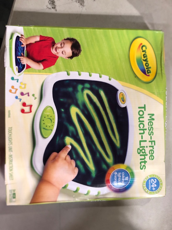 Photo 2 of Crayola Toddler Touch Lights, Musical Doodle Board, Sensory Toys for Toddlers, Gifts for Kids Ages 2+