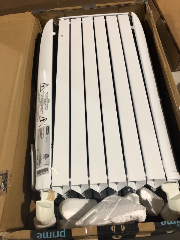 Photo 2 of **SEE INFO**DeLonghi TRD40615T Full Room Radiant Heater TRD40615T, 10"w x 15"d x 26"h, White