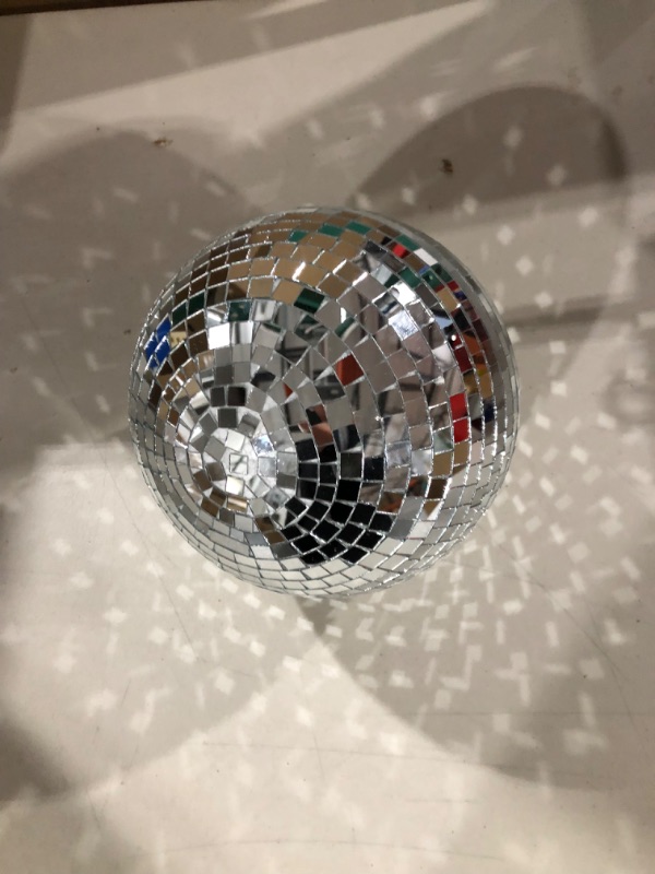 Photo 2 of 8" Mirror Disco Ball