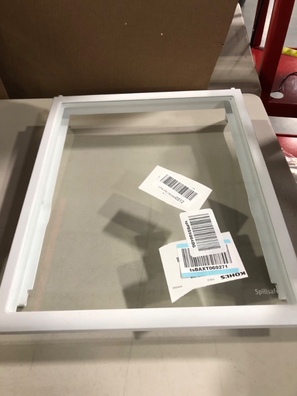 Photo 1 of 240355277 Refrigerator Spill-Safe Shelf Genuine Original Equipment Manufacturer (OEM) Part
