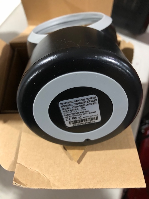 Photo 3 of 1D 2D QR Desktop Barcode Scanner