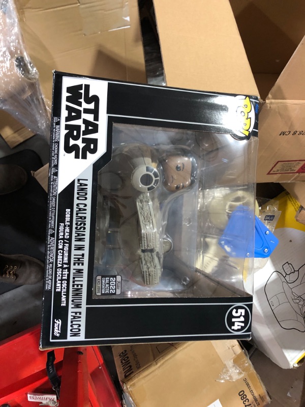 Photo 3 of Funko Pop! Ride Super Deluxe: Star Wars - Lando Calrissian in The Millenium Falcon 