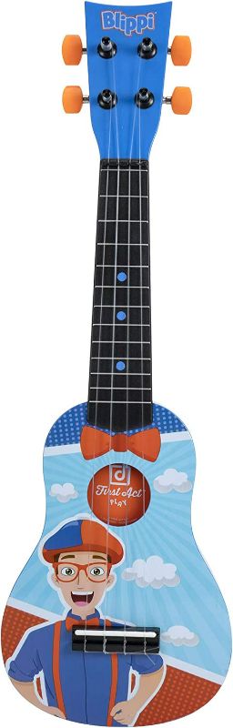 Photo 1 of Blippi Ukulele by First Act, Featuring YouTube Educational Entertainer Ukulele 