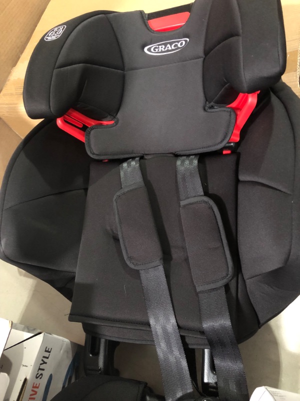 Photo 3 of Graco Tranzitions 3 in 1 Harness Booster Seat, Proof Tranzitions Black