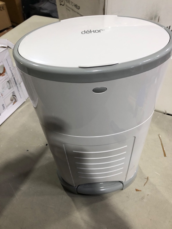 Photo 2 of Dekor Classic Hands-Free Diaper Pail