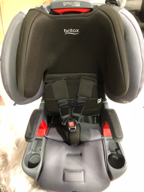 Photo 2 of Britax Grow with You ClickTight Harness-to-Booster, Black Contour SafeWash ClickTight Black Contour