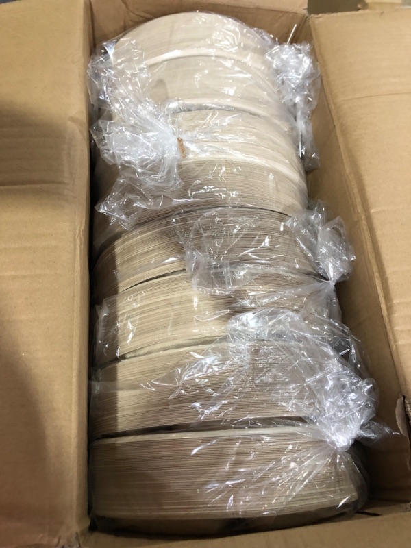 Photo 1 of 100% Compostable Disposable Paper Plates Bulk [10" 400 Pack)