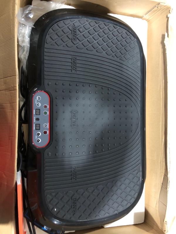 Photo 2 of ***SEE NOTES***  LifePro Waver Vibration Plate Exercise Machine - Whole Body Workout Vibration Fitness Platform w/ Loop Bands 