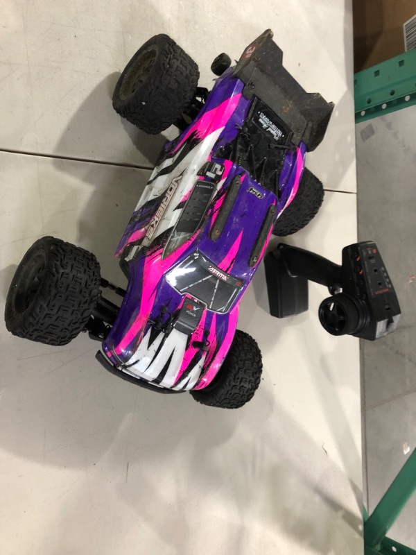 Photo 2 of ARRMA RC Truck 1/10 VORTEKS 4X4 3S BLX Stadium Truck RTR (Batteries and Charger Not Included), Purple, ARA4305V3T2