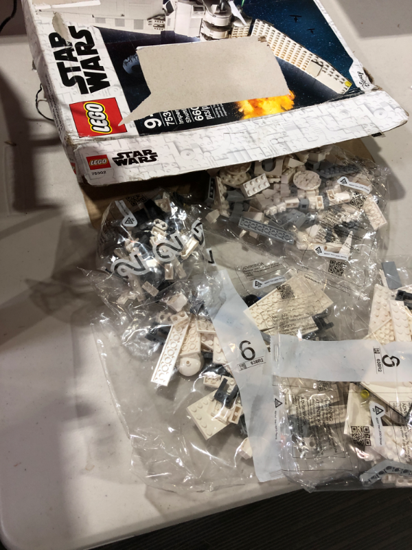 Photo 2 of **PARTS ONLY** LEGO Star Wars Imperial Shuttle 75302 Building Kit