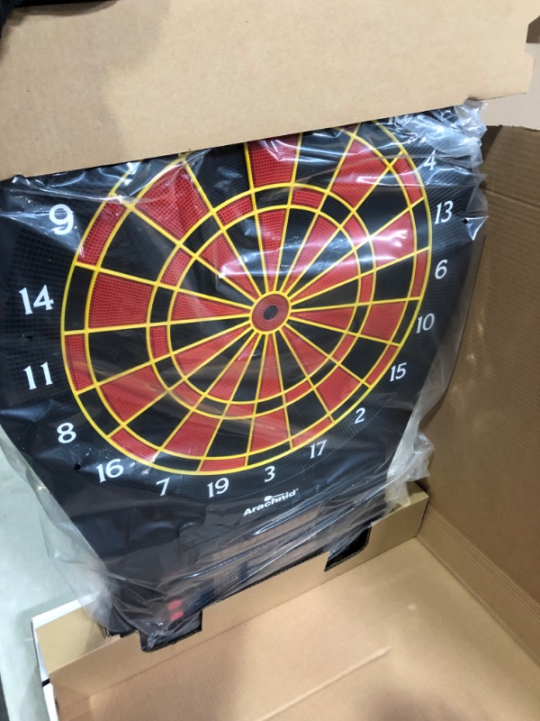 Photo 2 of Arachnid Cricket Pro 800 Electronic Dartboard with NylonTough Segments 