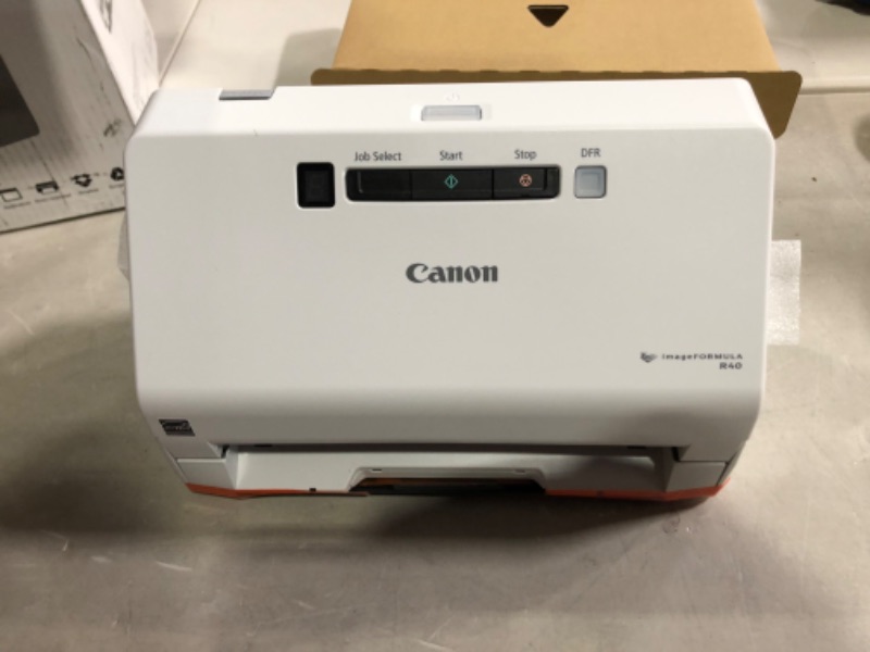 Photo 2 of Canon imageFORMULA R40 Office Document Scanner For PC and Mac, Color Duplex Scanning