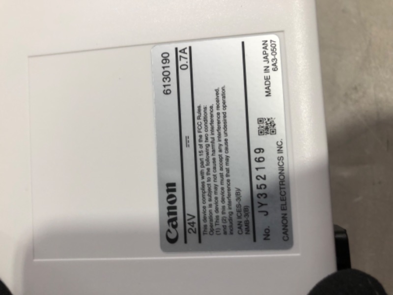 Photo 1 of Canon imageFORMULA R40 Office Document Scanner For PC and Mac, Color Duplex Scanning