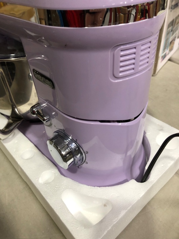 Photo 3 of ***SEE NOTES**** CHeflee Stand Mixer, 6 Quart, 600W 6+P Speed Household Electric Food Mixer with 6 Accessories 