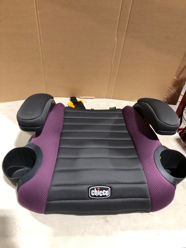 Photo 2 of Chicco GoFit Backless Booster Car Seat, Travel Booster Seat for Car 40-110 lbs.