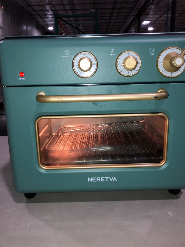 Photo 3 of *See Notes* Neretva Air Fryer Toaster Oven Large 21 QT, 5 In 1 Countertop Oven, Fit 8" Pizza Convection Air Fryers Oven