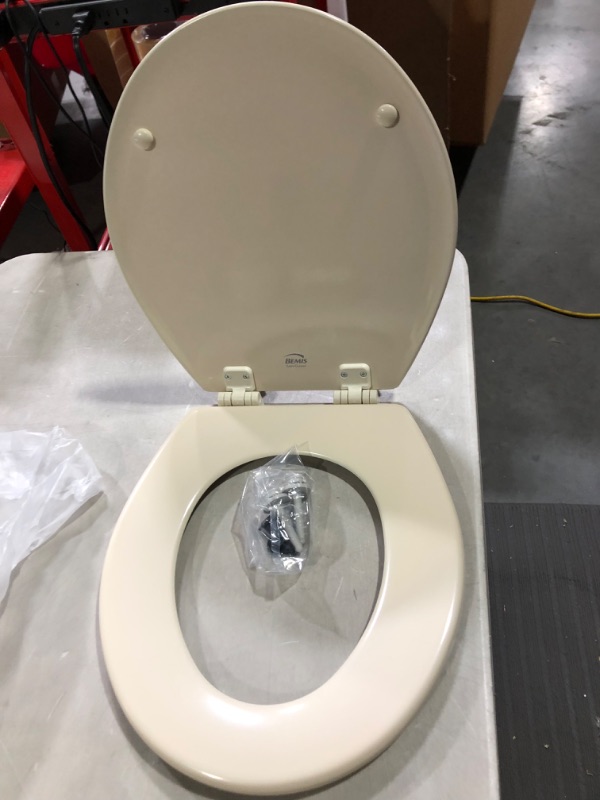 Photo 5 of *SEE NOTES* Bemis 500EC 146 Toilet Seat with Easy Clean & Change Hinges