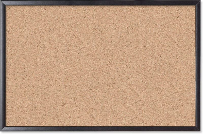 Photo 1 of U Brands Cork Bulletin Board, 23'' x 35'' (301U00-01)