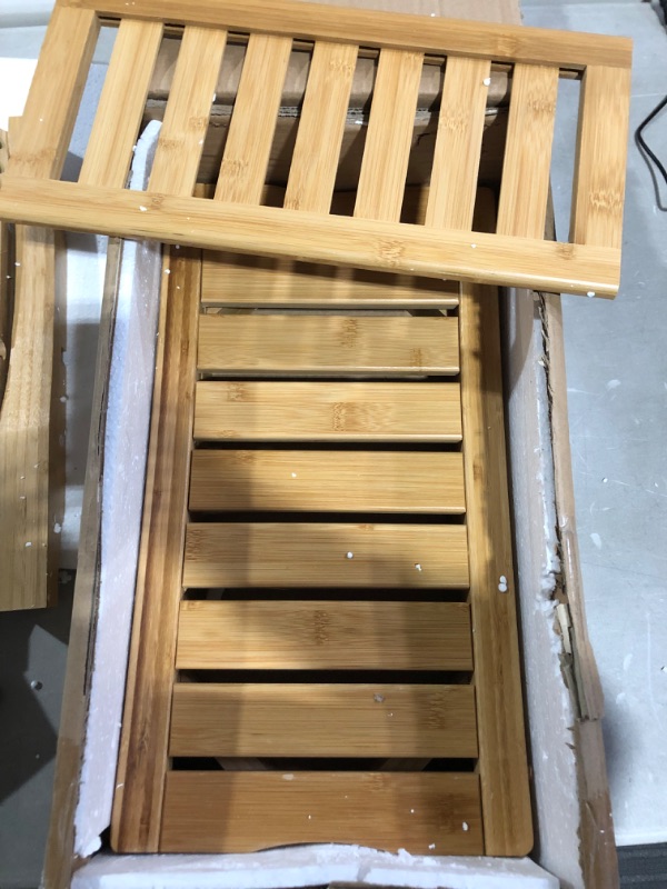 Photo 1 of *SEE NOTES* OasisCraft Bamboo Shower Bench and Chair 