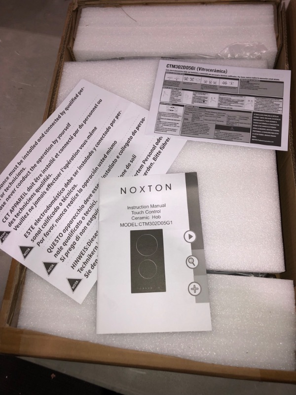 Photo 2 of *SEE NOTES* NOXTON 2 Burner Electric Cooktop 12 Inch 