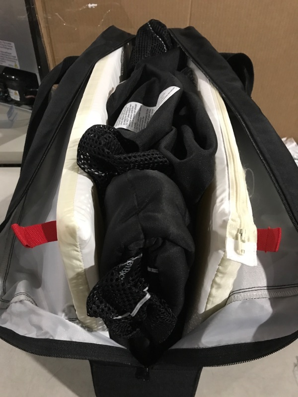 Photo 1 of BabyBjörn Travel Crib Light + Fitted Sheet Bundle Pack, Black, One Size 