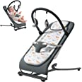 Photo 2 of Baby Bouncer for Infants, Bouncer for Babies with 3 Seat Positions (Grey)