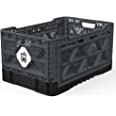 Photo 2 of BIGANT Heavy Duty Collapsible & Stackable Plastic Milk Crate 