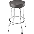 Photo 2 of **SEE NOTES**
BIG RED Torin Swivel Bar Stool: Padded Garage/Shop Seat with Chrome Plated Legs, Black