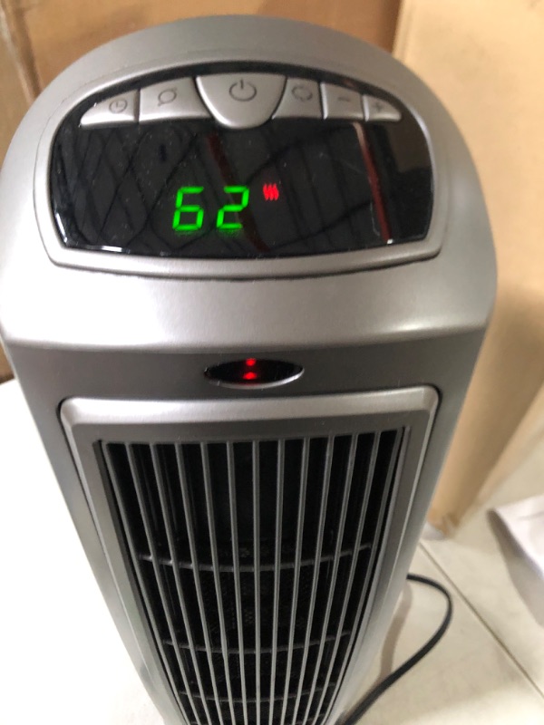 Photo 2 of Lasko 1500W Digital Ceramic Space Heater with Remote