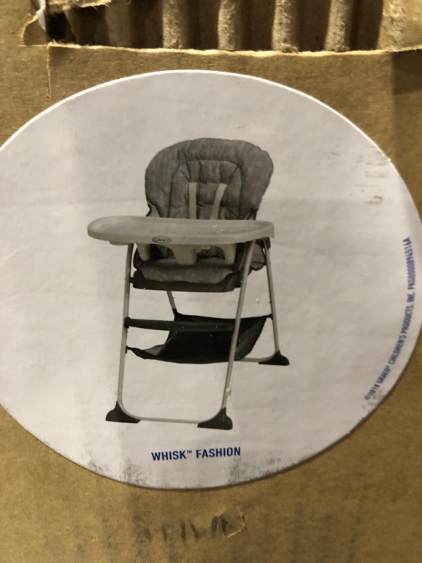 Photo 3 of Graco Slim Snacker High Chair, Whisk