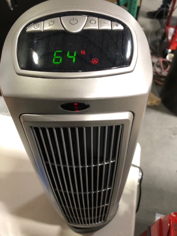 Photo 1 of 
Roll over image to zoom in

Lasko - Compact Ceramic Tower Heater with Remote