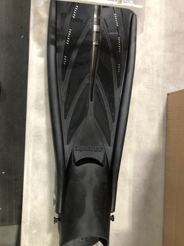 Photo 2 of Atomic Aquatics Split Fins, Smoke, Large - Missing EZ lock heel system