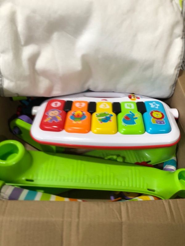 Photo 1 of Fisher-Price Deluxe Kick 'n Play Piano Gym, Green, Gender Neutral, 1 Count 