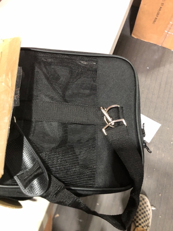 Photo 1 of AmazonBasics Black Soft-Sided Pet Carrier - Large