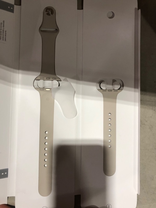 Photo 1 of Apple 41mm Smart Watch Starlight Sport Band