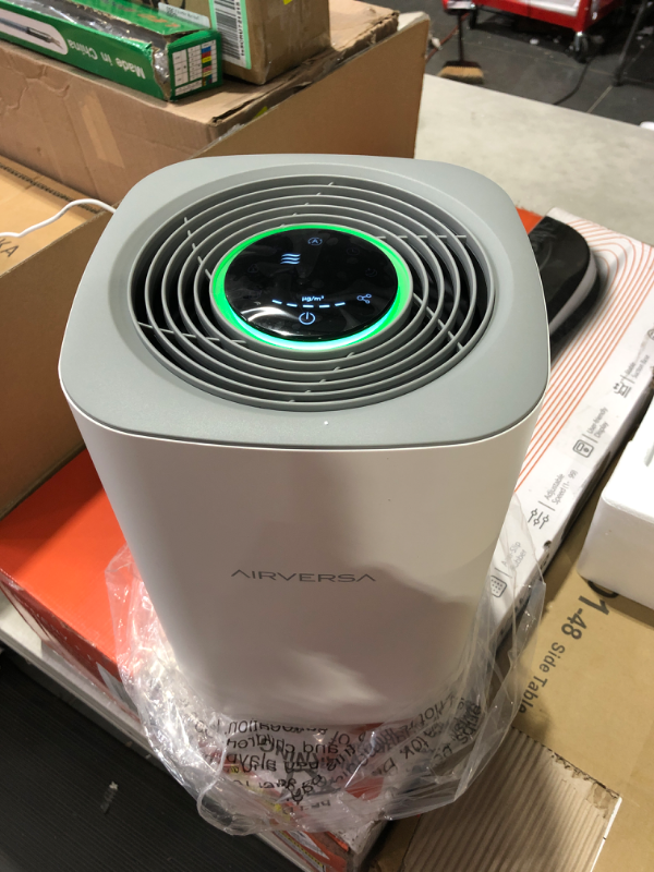 Photo 2 of  Airversa HomeKit Air Purifier with Thread, ???????? ?????? ??????? ????? ???? ??? 3-Stage H13 True HEPA Filter Smart Air Cleaner 1000 sq.ft Purelle AP2
