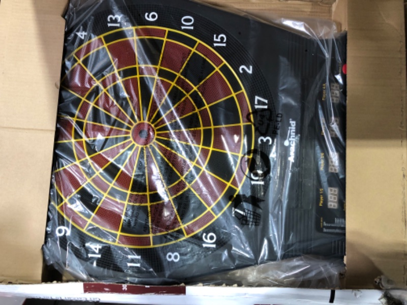 Photo 2 of ** SEE NOTES**Arachnid Cricket Pro Tournament-quality Electronic Dartboard with Micro-thin Segment Dividers for Dramatically Reduced Bounce-outs and NylonTough 