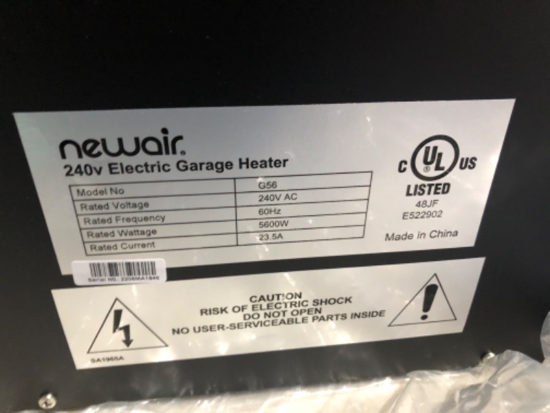 Photo 5 of **SEE NOTES**
NewAir Portable Heater (240V) 