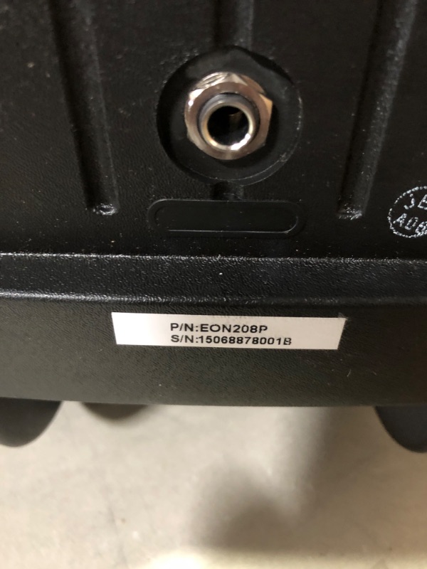 Photo 4 of ***SEE NOTES***NON WORKING*JBL Professional EON208P Portable All-in-One 2-way PA System with 8-Channel Mixer and Bluetooth 8" Speaker Speaker