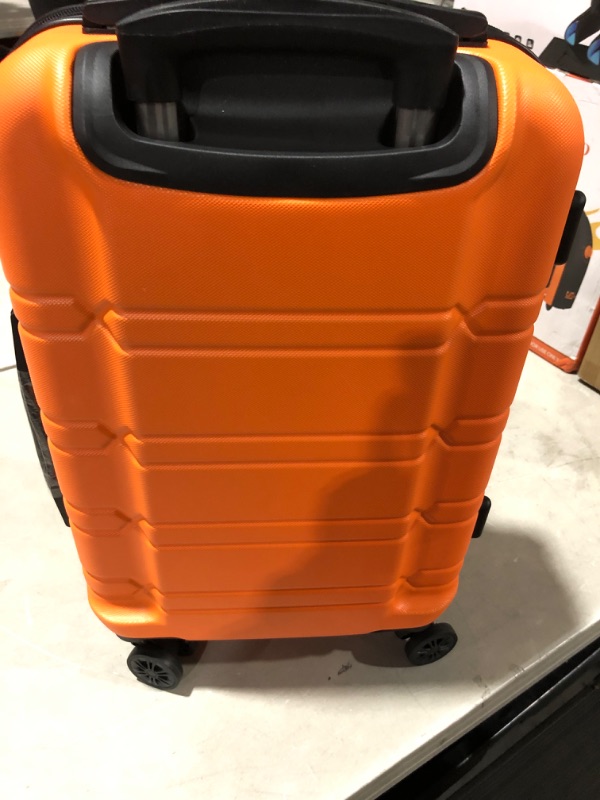 Photo 3 of American Green Travel - Allegro S TSA Anti-Theft Carry On Luggage  Orange