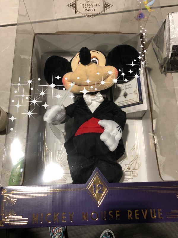 Photo 2 of Disney Treasures From the Vault, Limited Edition Mickey Mouse Revue Plush (December)